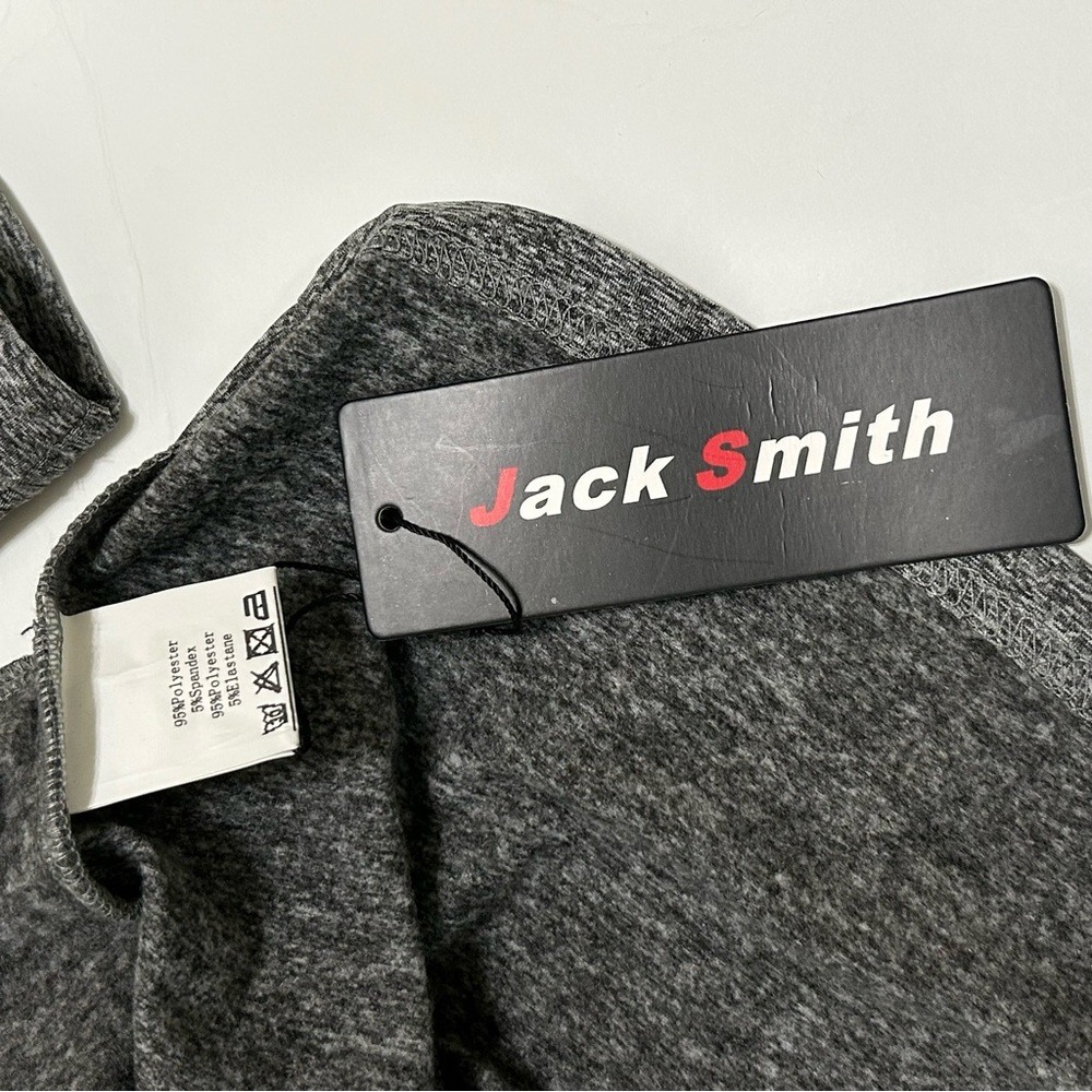 Jack Smith Women’s Half Zip Fleece Running Pullover w/pockets gray size XL NWT - Picture 3 of 9